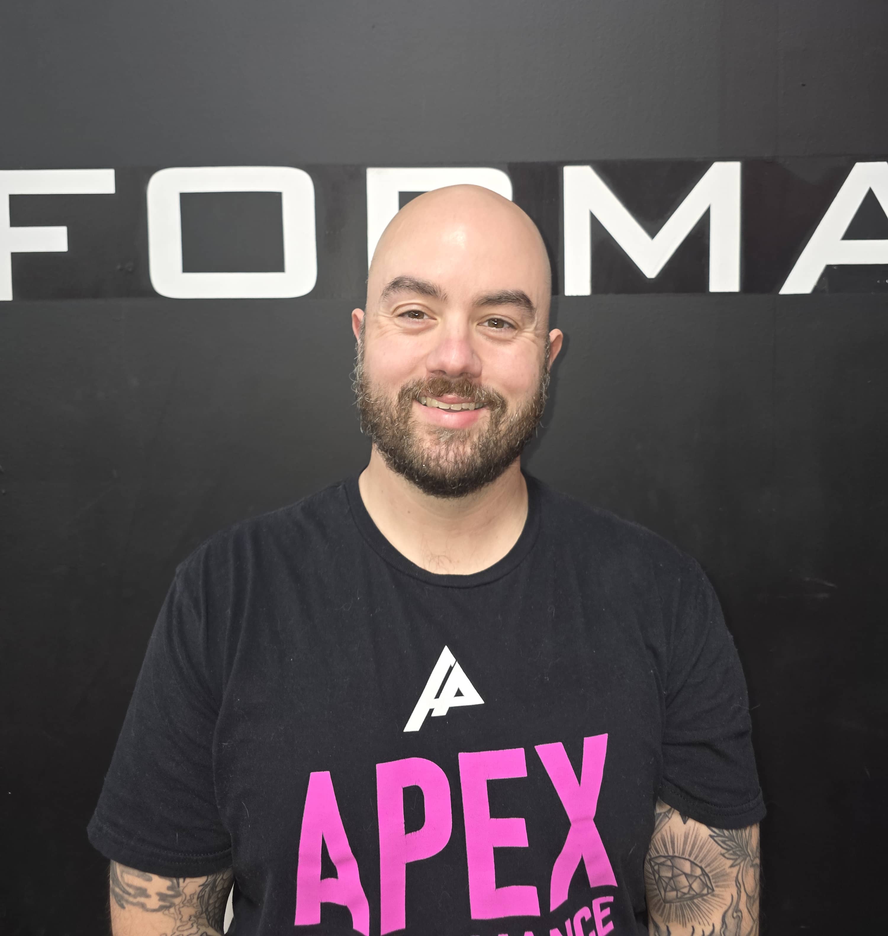 Coach Joe Coe at Apex Performance Gym.