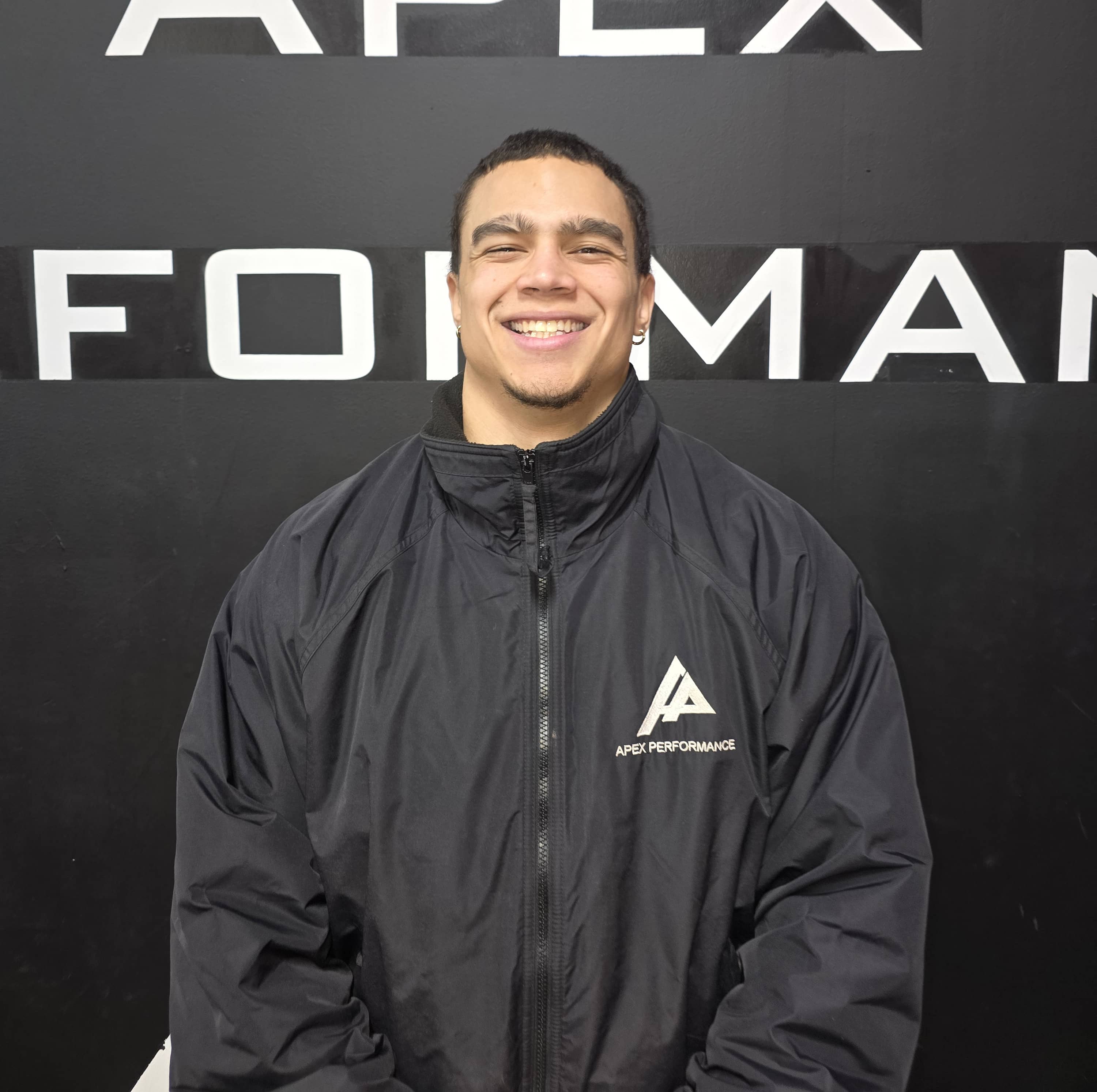 Coach Oscar Clayton at Apex Performance Gym.