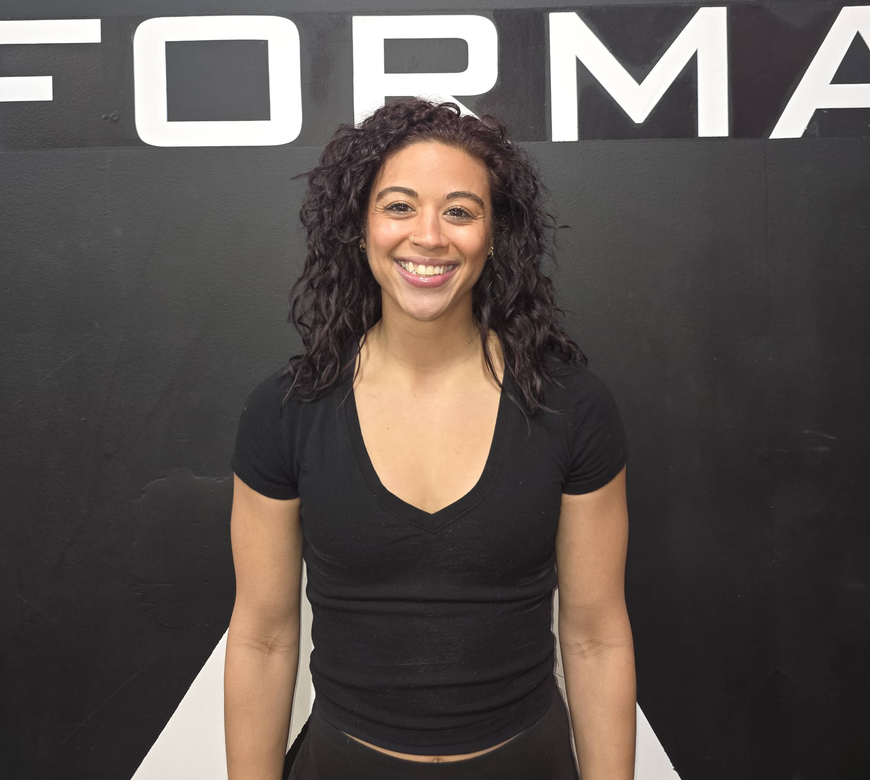 Zumba Instructor Shay Ramos at Apex Performance Gym.